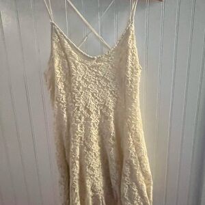 American Eagle Outfitters Cream Top